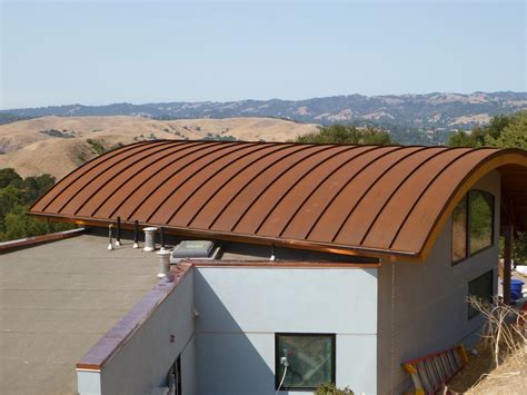 round house metal roof|metal roofing for arched roofs.